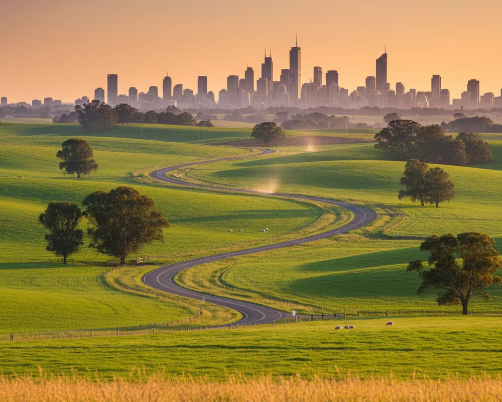 Person working on laptop in cafe.