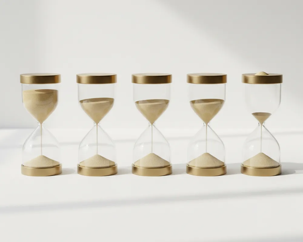 Australian cityscape at golden hour.